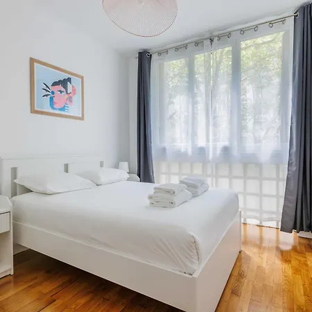 Bel - 2bdr 4p Near Buttes Chaumont Appartamento